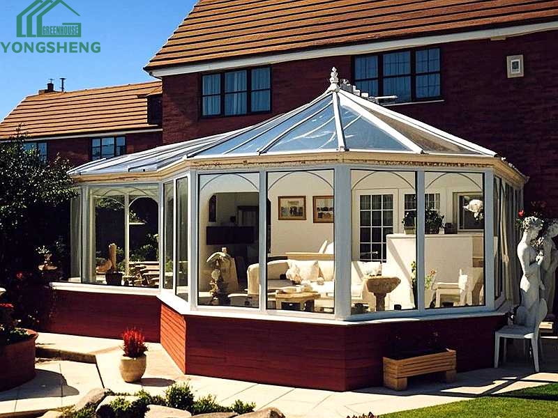 glass conservatory, conservatory greenhouse, Victorian style conservatory